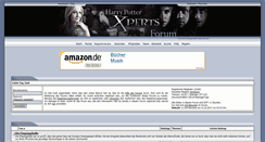 Desktop Screenshot of forum.harrypotter-xperts.de